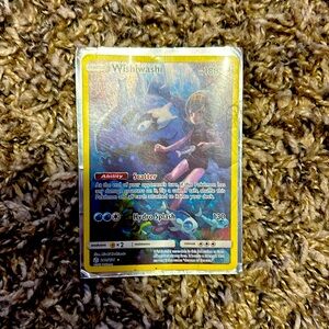 shiny wishy-washy basic card